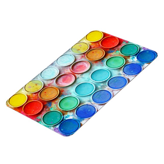 Fun paint color box magnet (Left Side)
