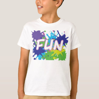 Fun Paint Splatter T-Shirt