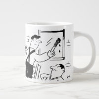Fun Painter and Decorator Giant Coffee Mug