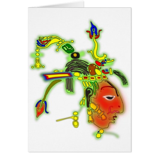 Fun Painting Mask Tribal Face (Front)