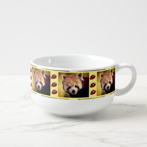 Fun Panda Bear Soup Mug