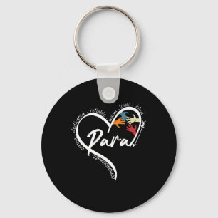 Fun Paraprofessional Graphic Tees Tops Back To Sch Keychain