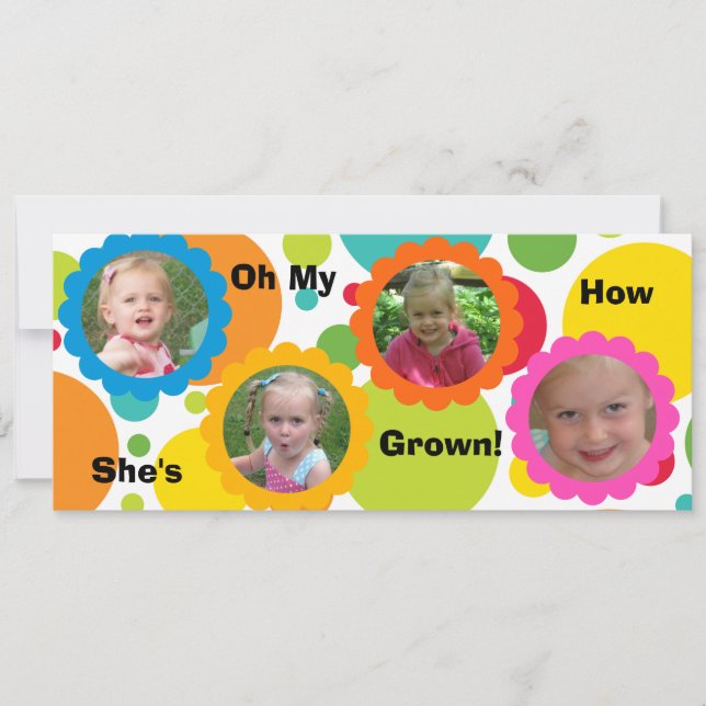 Fun Party Birthday Invitations (Front)