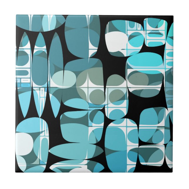 Fun Pattern 06 Ceramic Tile (Front)