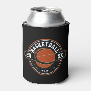 Fun Personalized Basketball Theme Can Cooler