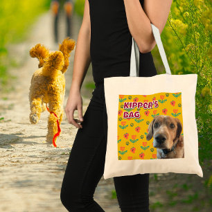 Fun Personalized Dog Owner Gift – Custom Pet Photo Tote Bag