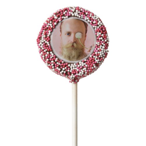 Fun Personalized Face on a Stick Bachelorette Prop Chocolate Covered Oreo Pop