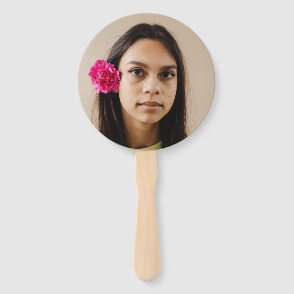 Fun Personalized Face on a Stick Photo Prop Hand Fan