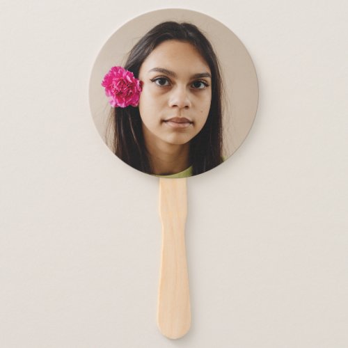 Fun Personalized Face on a Stick Photo Prop Hand Fan