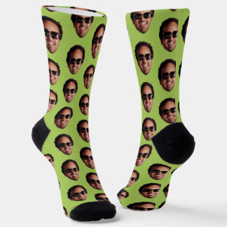 Fun Personalized Face Photo Socks