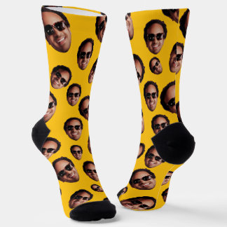 Fun Personalized Face Photo Socks