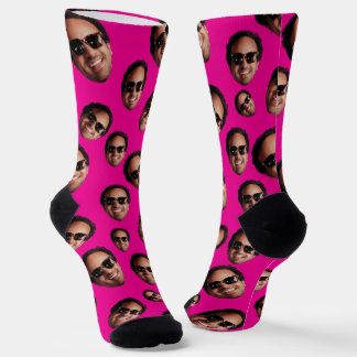 Fun Personalized Face Photo Socks