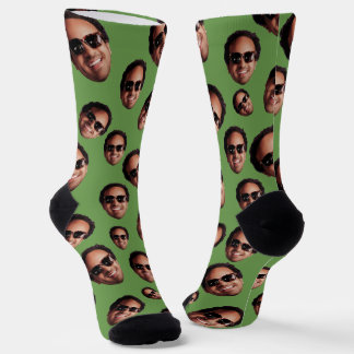 Fun Personalized Face Photo Socks