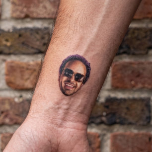 Fun Personalized Face Photo Temporary Tattoos