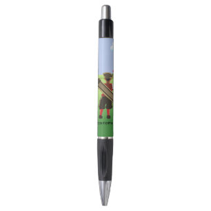 Fun Personalized Golfer on golf course Pen