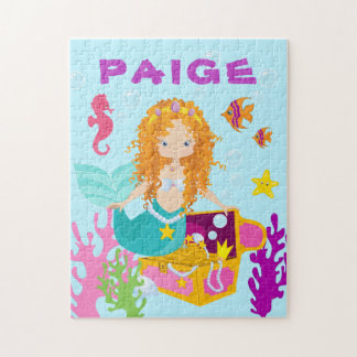 Fun Personalized Mermaid Puzzle