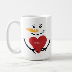 Fun Personalized Snowman Coffee Mug