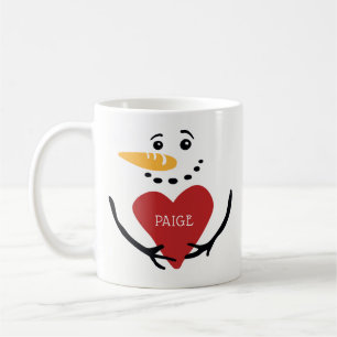 Fun Personalized Snowman Coffee Mug