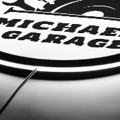 Fun Personalized Work Tools Garage LED Sign (Edge)