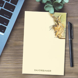 Fun Pet Sitter Kitty Personalized Watercolor Post-it Notes