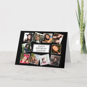 Fun Photo Collage Birthday Card