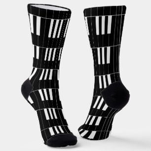 Fun Piano Keyboard Reversed Keys  Socks