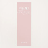 Fun Pilates First Champagne Later Pink Workout