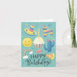 Fun Pi&#241;ata Children&#39;s Birthday Card at Zazzle