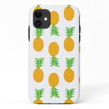 Fun Pineapple Pattern iPhone 11 Case
