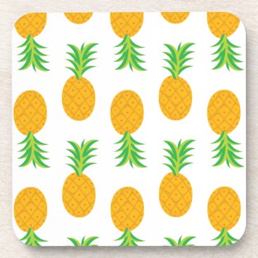 Fun Pineapple Pattern Coaster