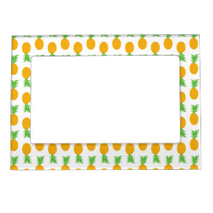 Fun pineapple Pattern magnetic frame