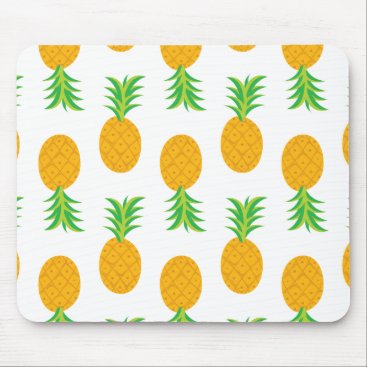 Fun Pineapple Pattern Mouse Pad
