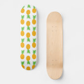 Fun Pineapple Pattern skateboard (Front)