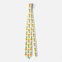 Fun pineapple Pattern Tie