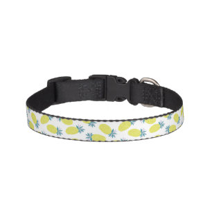 Fun Pineapples Pattern Pet Collar
