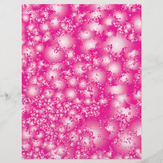 Fun PINK Abstract Ink Super Splash pattern (Front)