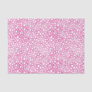 Fun Pink Cheetah Pattern Tissue Paper