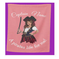 Fun Pink Girl Pirate