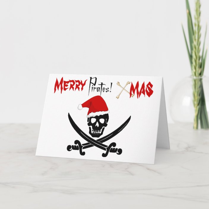 Pirate Christmas Cards 