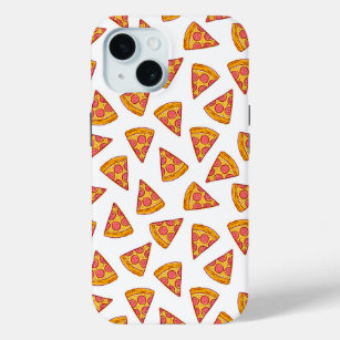 Fun Pizza Slice Pattern iPhone 15 Case