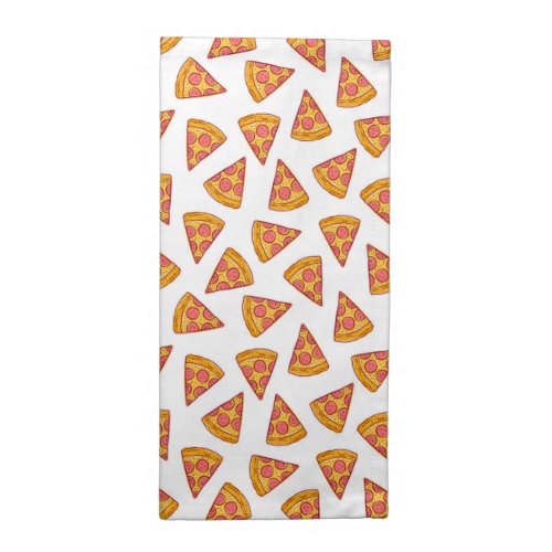 Fun Pizza Slice Pattern Cloth Napkin