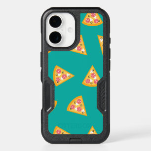 Fun Pizza Slices Pattern iPhone 16 Case