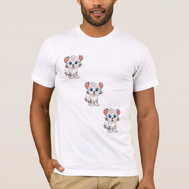 Fun & Playful Kids' Cotton T-Shirt (Front)