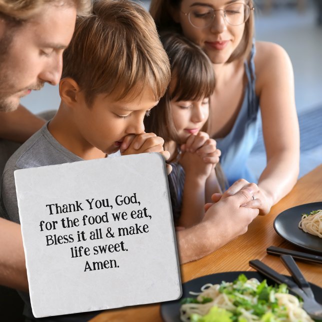 Fun & Playful Prayer | Kids’ Meal Blessing Trivet (Creator Uploaded)