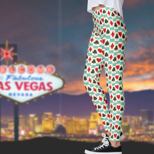  Ace Spades Playing Poker Card Women's Yoga Pants High