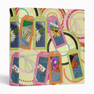 Fun Pockets 3 Ring Binder