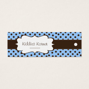 Fun Polk a Dot Hang Tags