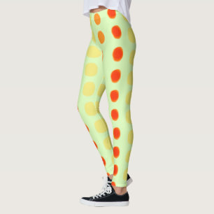 Fun Polka-dots Artsy Leggings