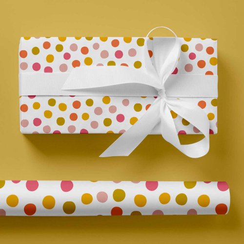 Fun Polka Dots Wrapping Paper