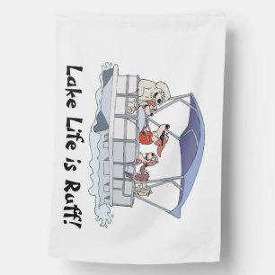 Fun Pontoon Flag for the House 
